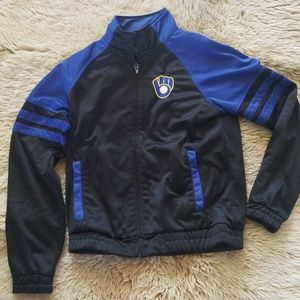 SOLD Milwaukee Brewers Track Jacket
